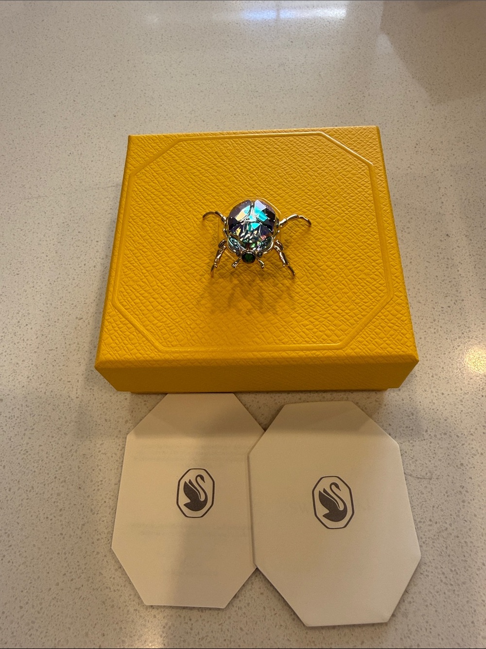 NIB Swarovski SCS 2024 Idyllia Beetle Crystal Figurine 5668994